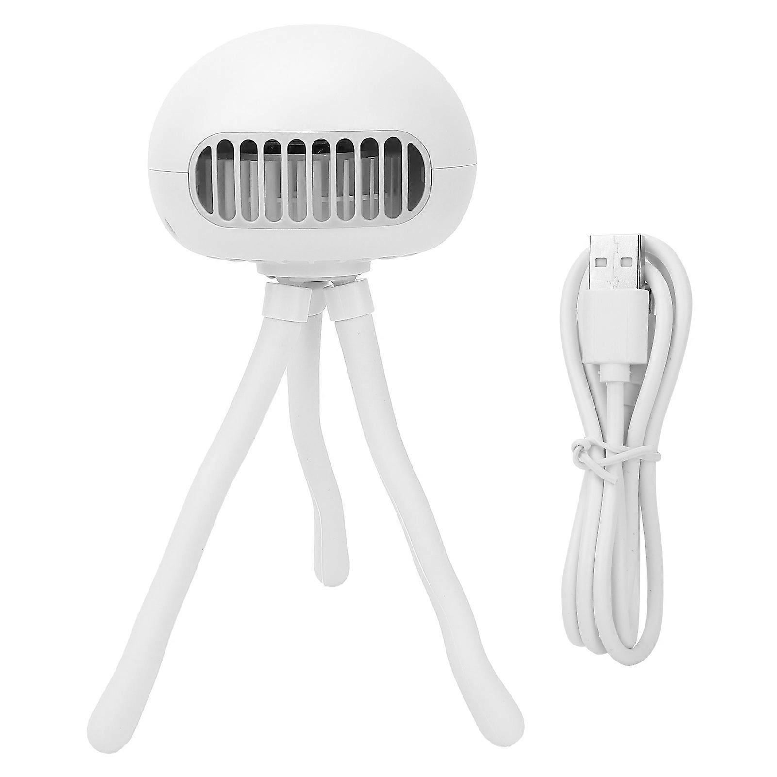 Baby Stroller Fan Portable USB Frequency Conversion Octopus Shape Battery Operated Fan