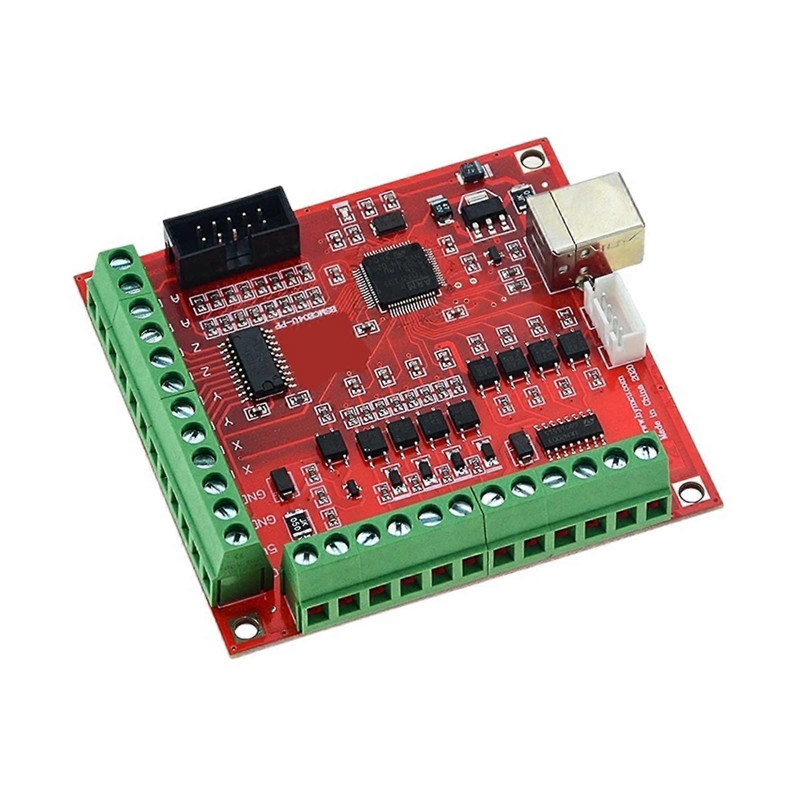 Stepper Motor Kit, 3pcs Breakout Board Set with USB Cable for CNC Controller, 100KHz 4-Axis Driver Board, DIY Compatible