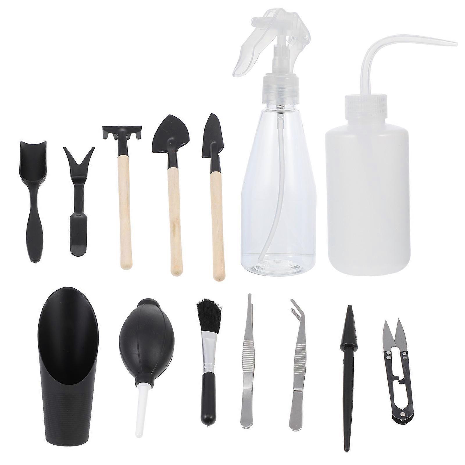 Succulent Planting Tools Mini Garden Gadgets Set for Gardening Tasks with Ergonomic Design Assorted Color