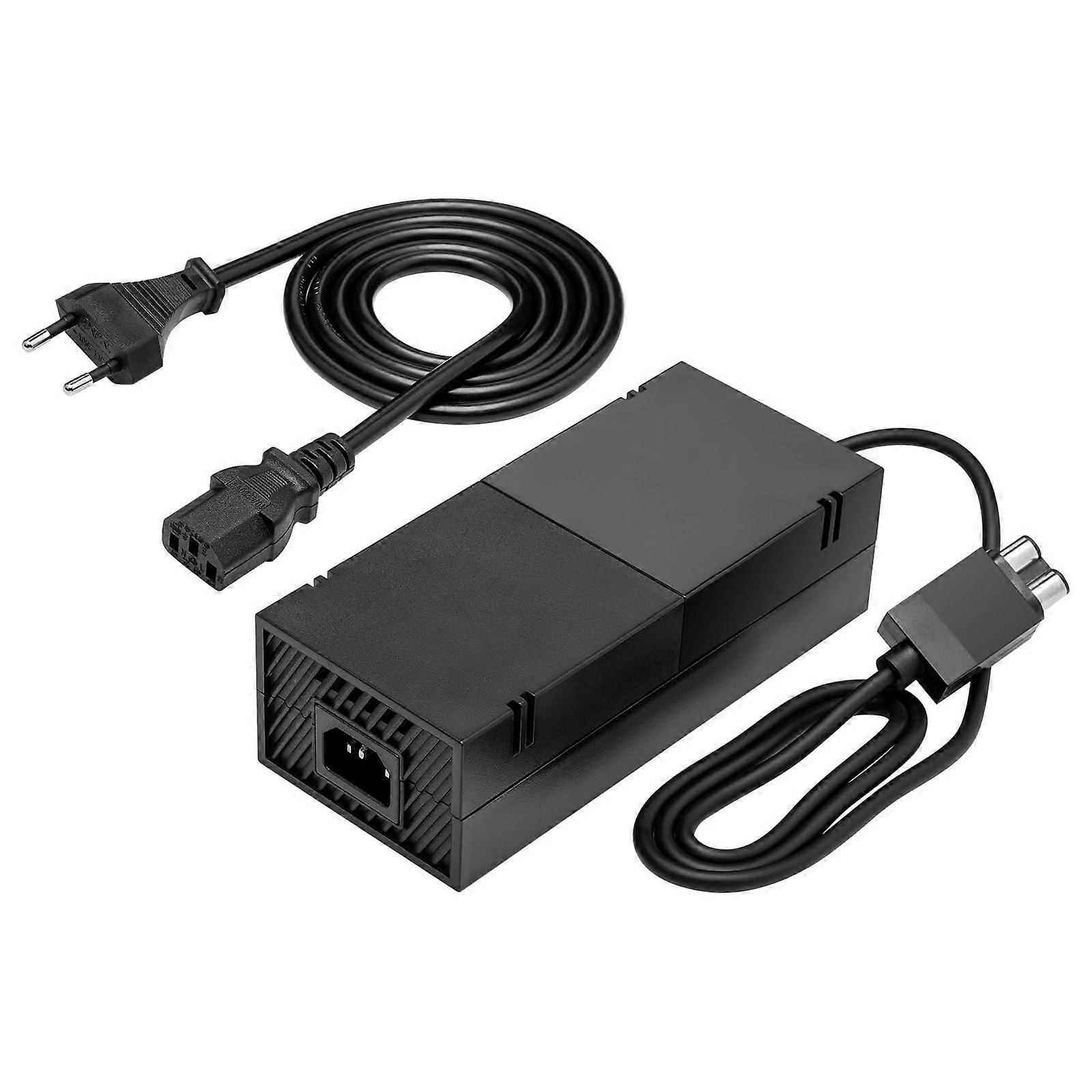 Power Supply for Xbox One Power Supply Brick Power Cable Replacement Charger for Microsoft Xbox 100240V (Quiet Version)