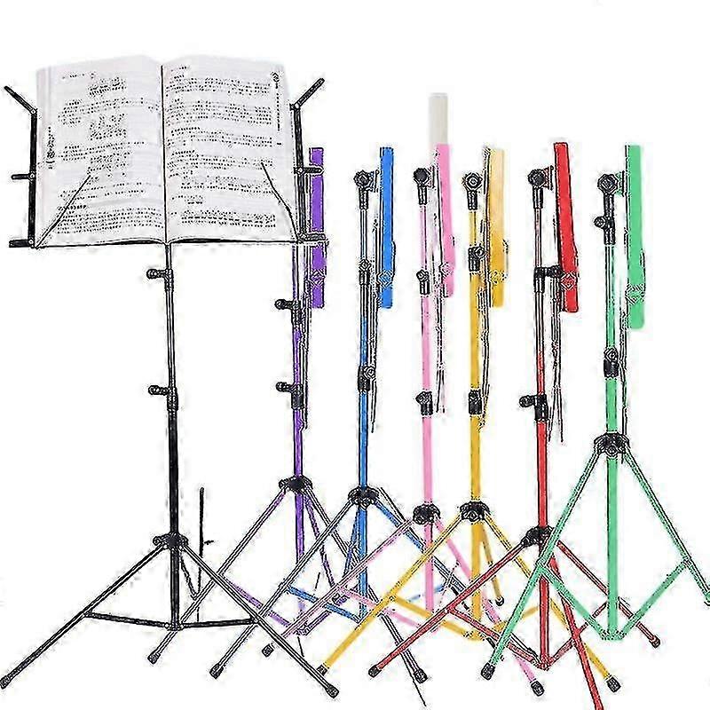 2025 Heavy Duty Foldable Music Stand Holder Base Tripod Orchestral Conductor Sheet