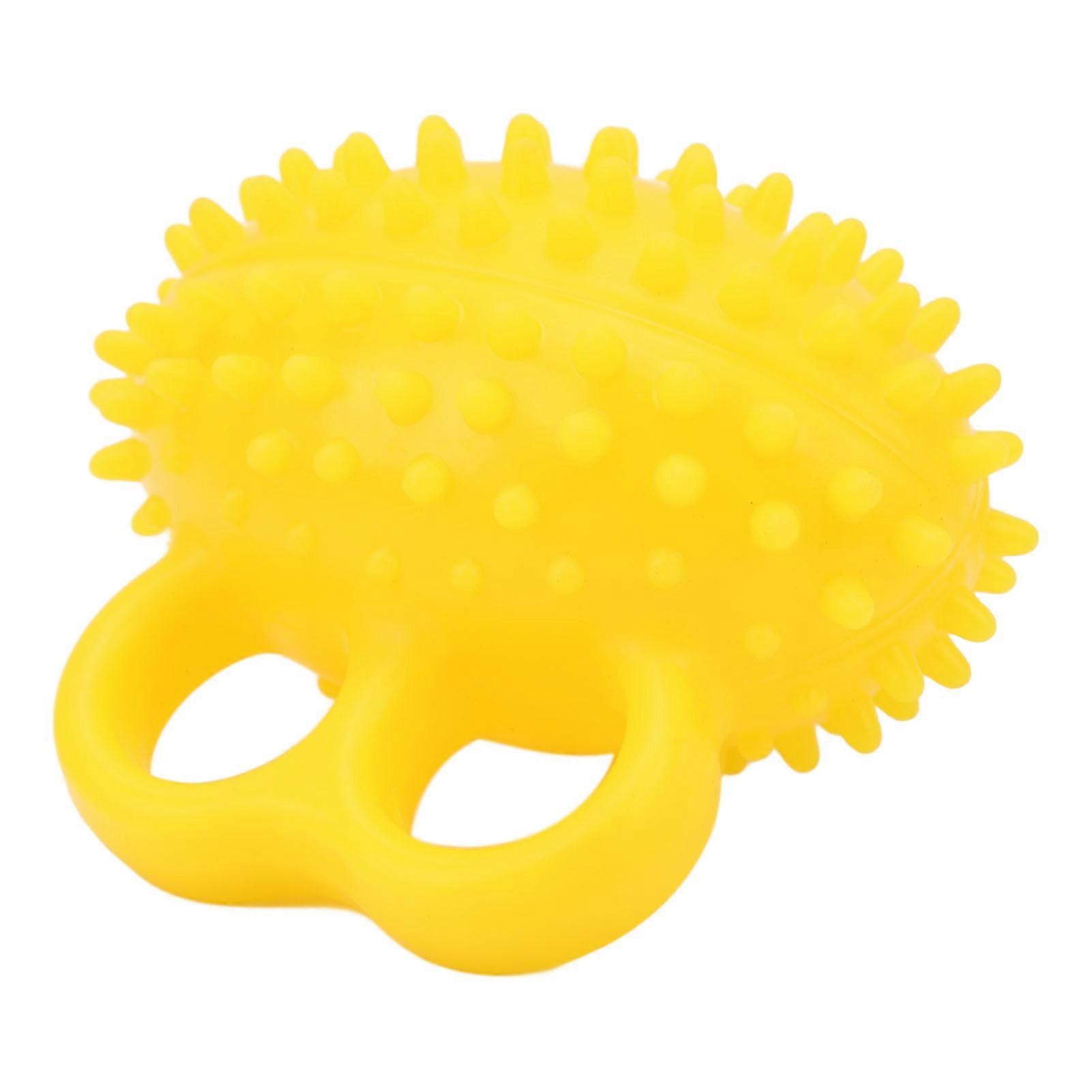 Finger Ball Exerciser with 2 Fingers String Ergonomic Soft Flexible Hand Strengthener Squeeze Ball for Hand Exercise 