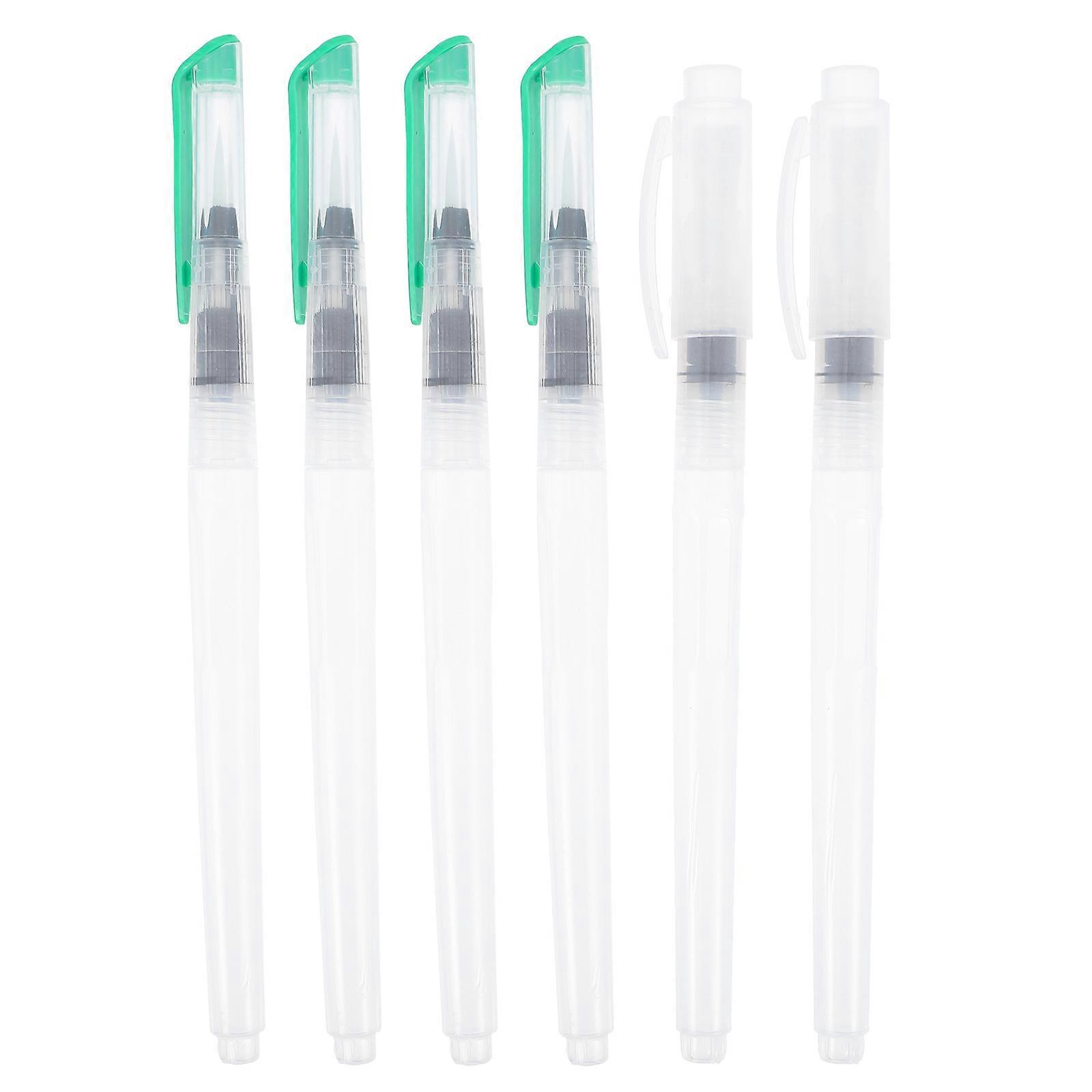 Green Water Coloring Pen with Durable Nylon Tips for Home Use and Easy Water Flow Control