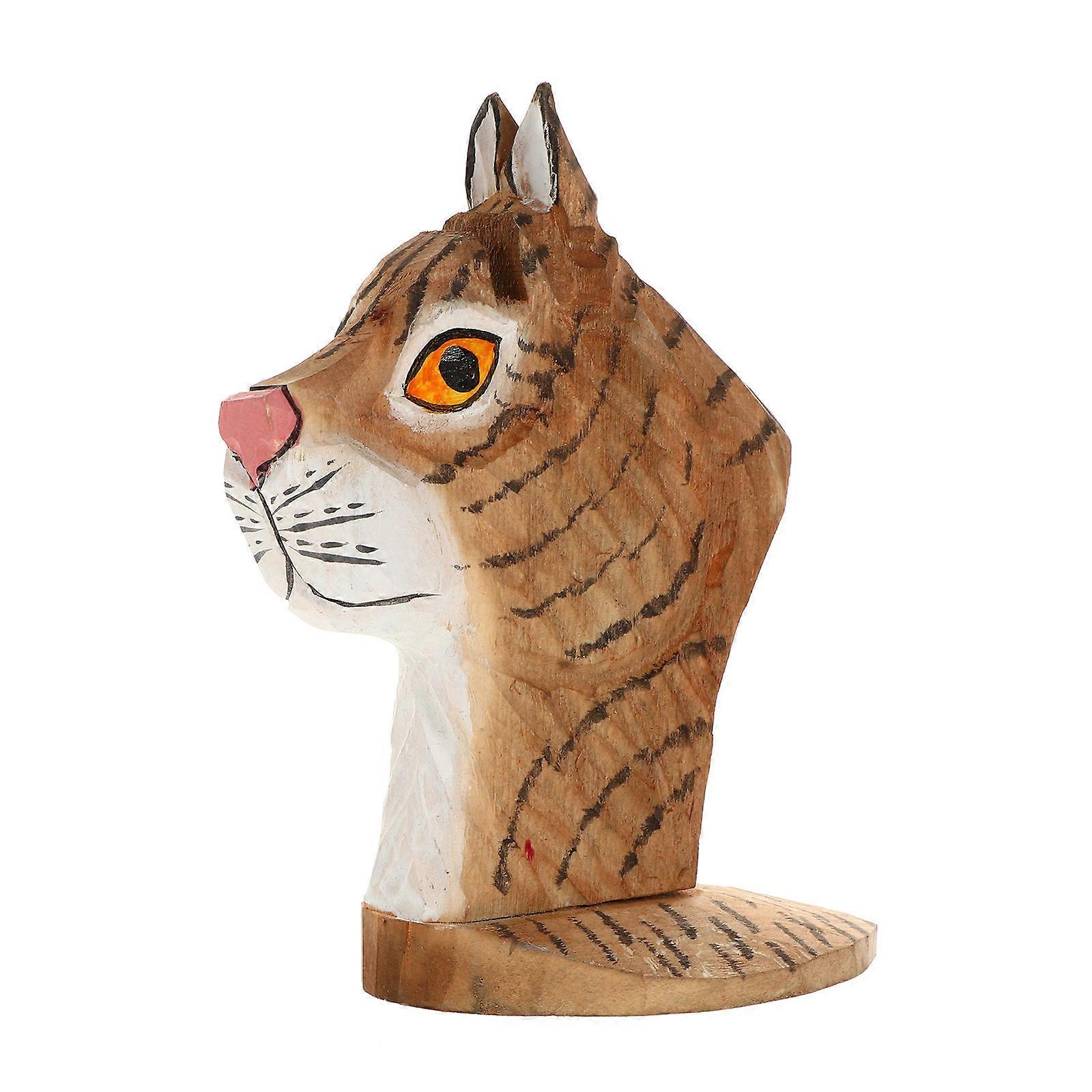 Lovely Wooden Animal Eyeglasses Stand for Storage Use in Assorted Colors Ideal for Home and Office