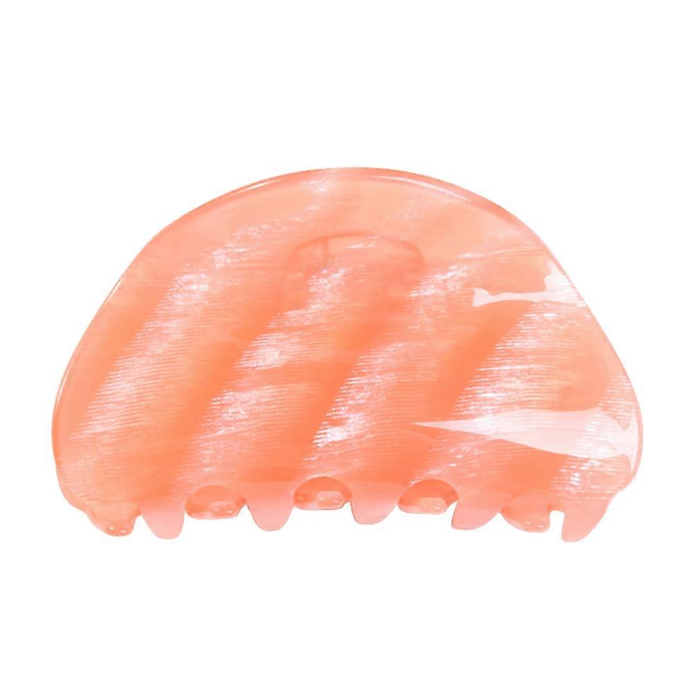 Acetate Sheet Hair Claw Creative Design Shower Ponytail Holder 1Set
