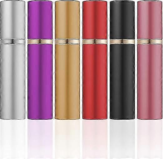 6 10ml mini travel perfume atomizer bottles
