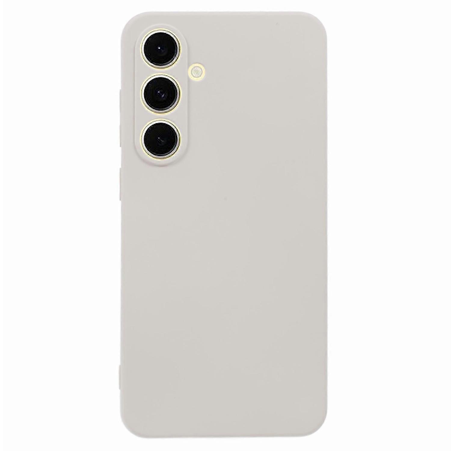 For Samsung Galaxy S24 FE Case TPU Back Soft Anti-Scratch Fiber Lining Phone Cover