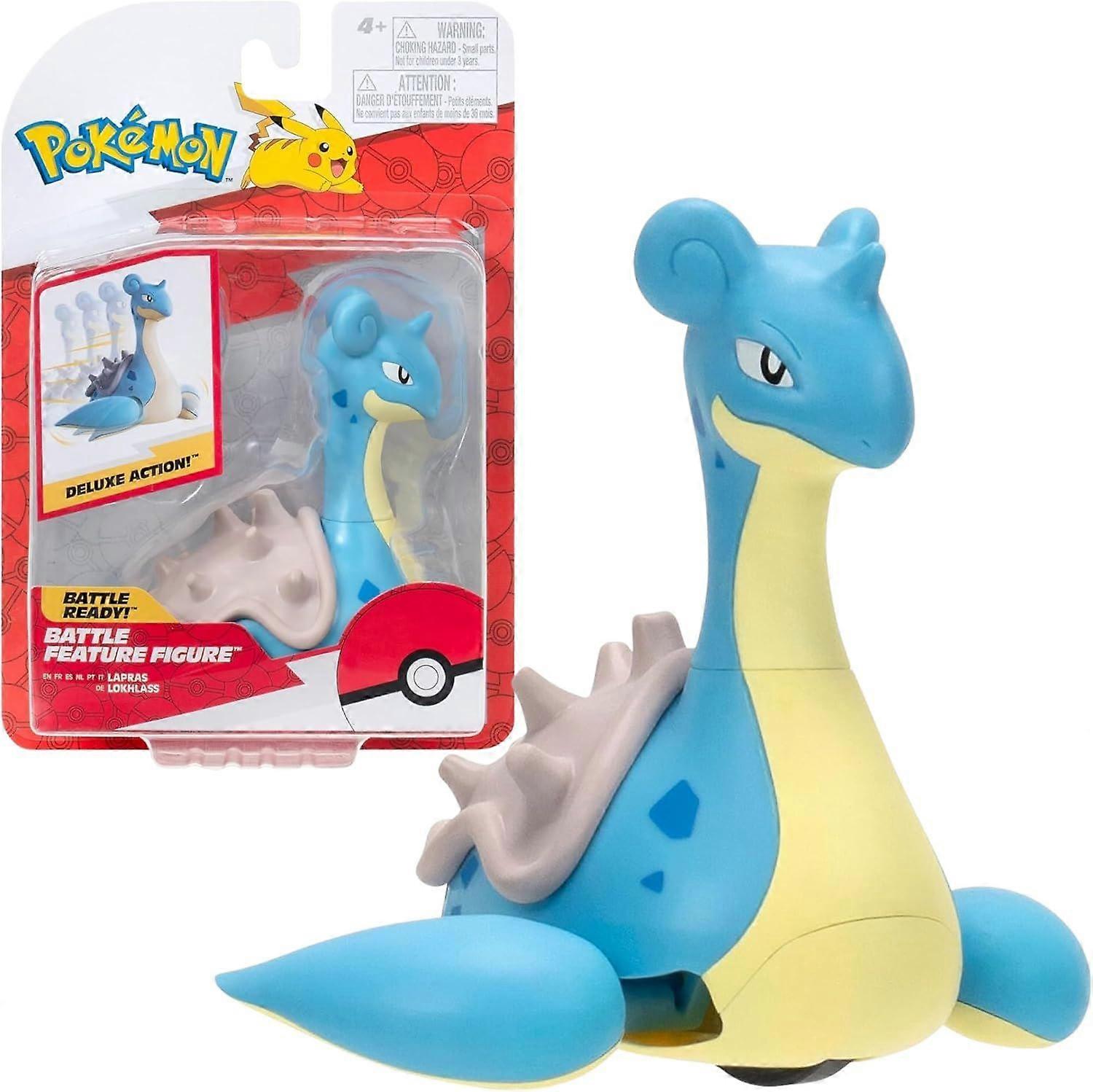 Pokemon - 4.5inch Battle Feature Lapras Toy