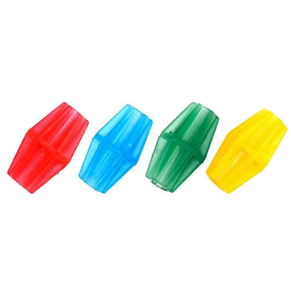 Colorful Resin Spoke Beads for Bicycle with Easy Clip On Design 36 Pieces Each Assorted Shapes and Colors