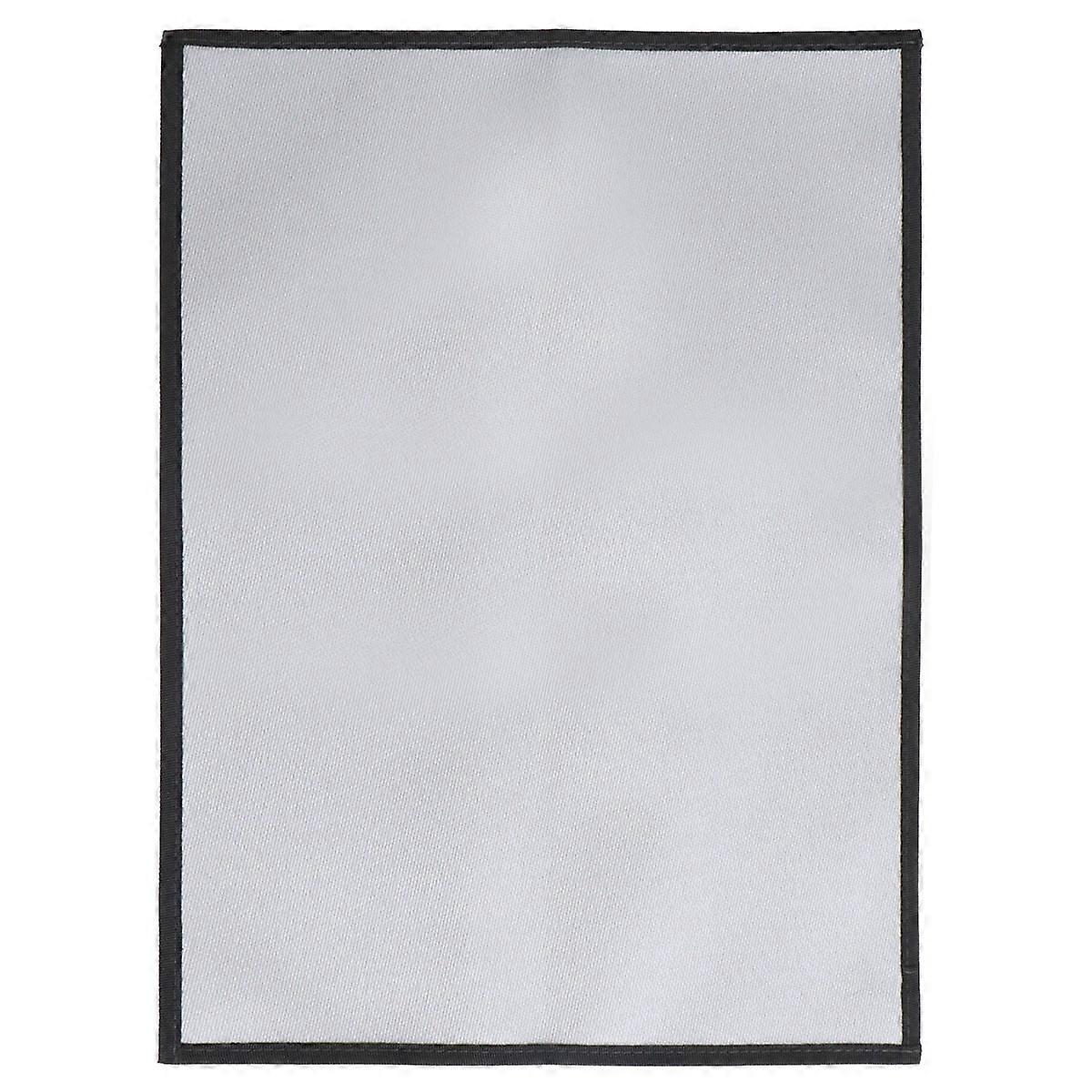 Fire Retardant Blankets Portable Fire Resistance Protection Blanket Silver Heat Resistant Outdoor Equipment 46x35cm Emergency Fire Extinguishing 1Pack