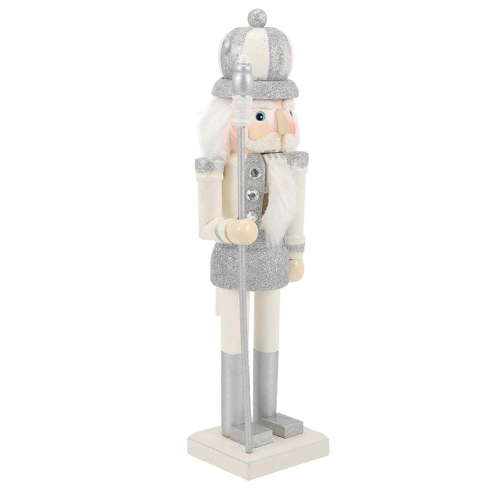 عيد الميلاد كسارة البندق جندي ديكور 1 الرقم تصميم خشبي