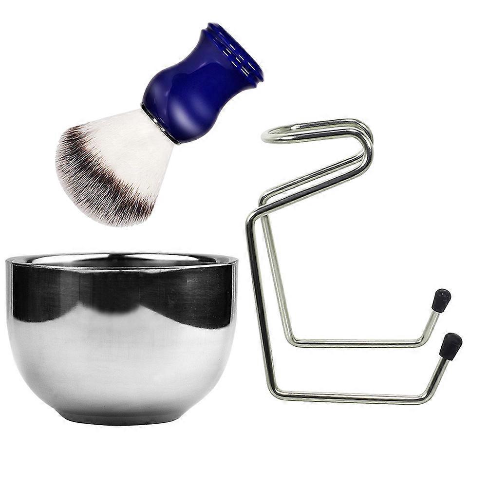 Men's Portable Beard Cleaning Accessories Round Bowl 12x10x6cm Mixing For Daily Use 1 Set
