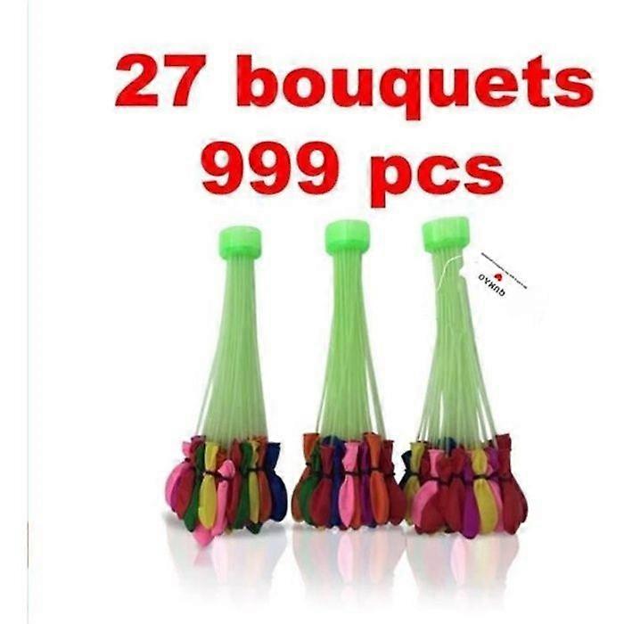 999 Water Bomb Balloons Biodegradable Self-Inflating Water Balloon