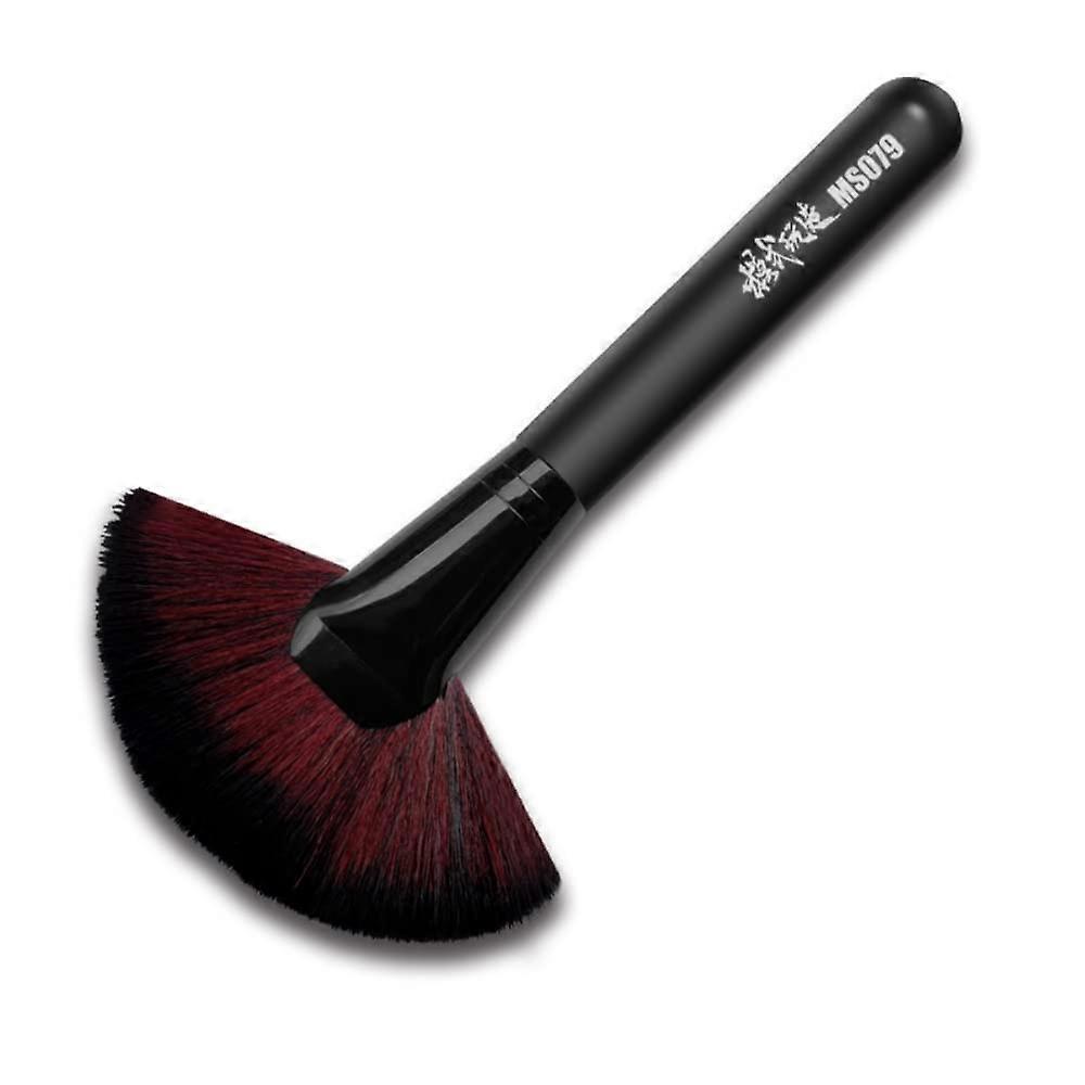 Versatile Flat Edge Anti-Static Cleaning Brush, 17.5 cm Black Polyester Hair for Electronics and Precision Tools