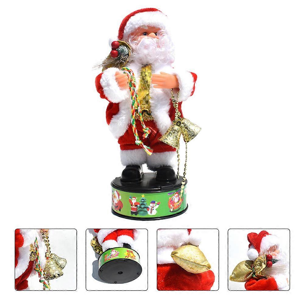 Santa Claus Themed Decoration Set for Desk, Featuring Musical Movement Functionality