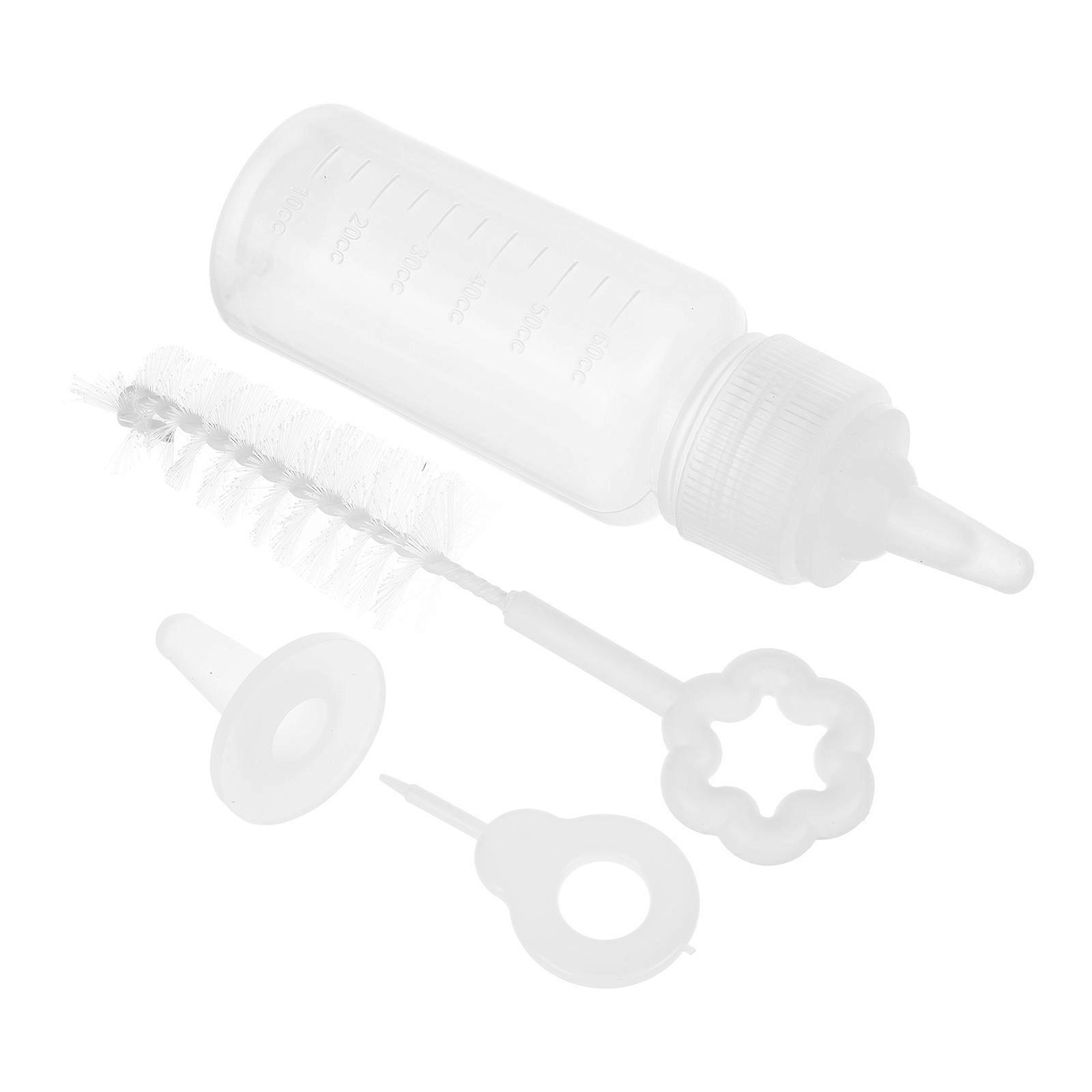 Animal Feeding Bottle Lightweight Workmanship Pet Owners 1Set