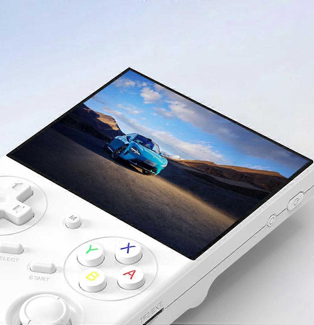 Anbernic RG35XX Pro 128GB Vertical Retro Handheld Game Console, 10,000+ Games, White