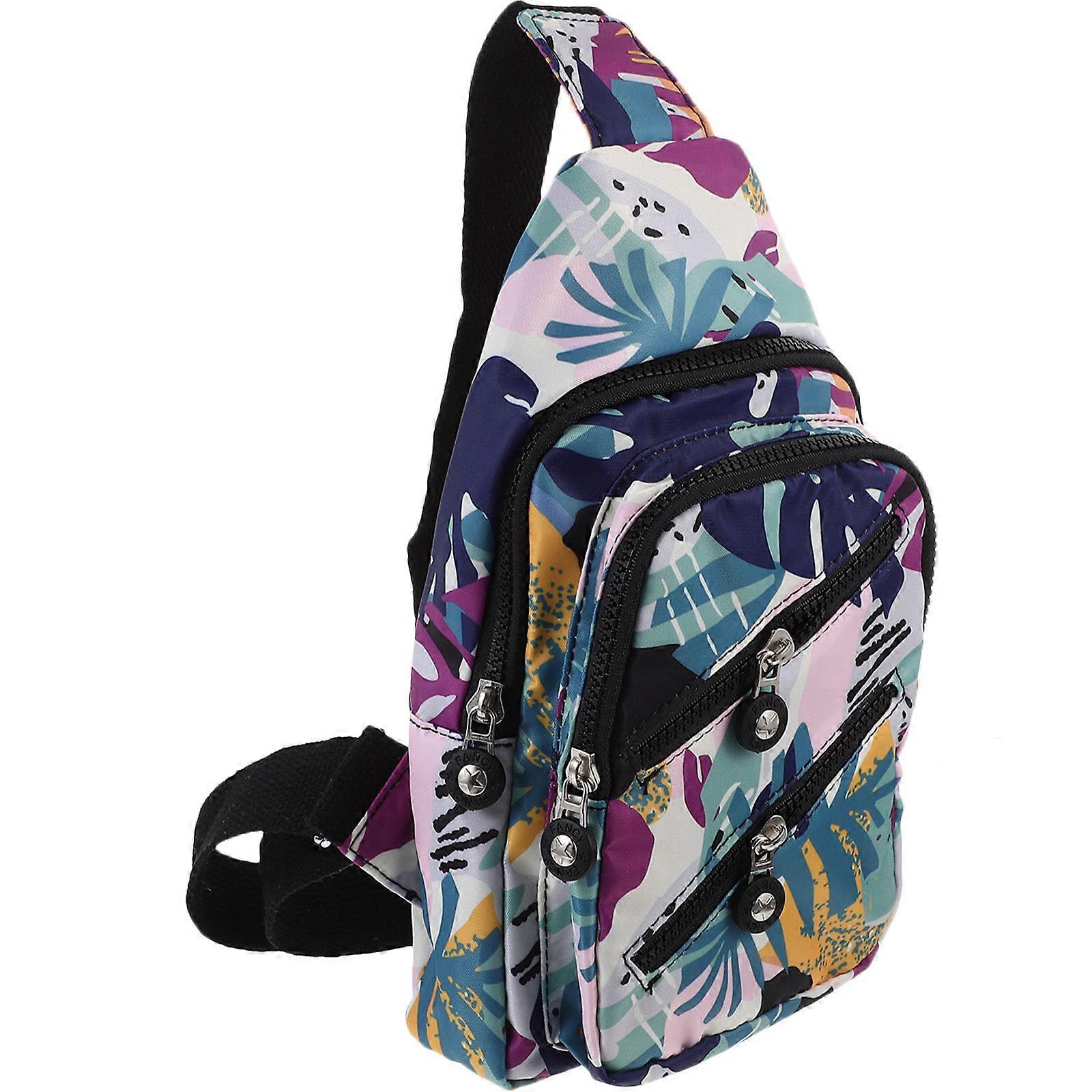 Portable Crossbody Chest Pack Ideal For Various Scenes Fashionable Style With Versatile Functionality 1Set