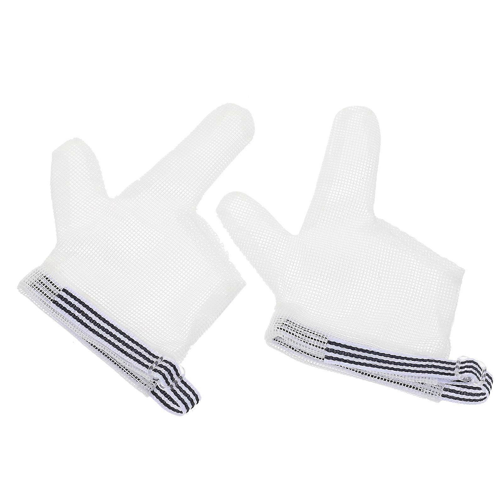 Breathable Thumb Stop Fingers Guard Gloves with Mesh Surface for Newborn Comfort and Protection