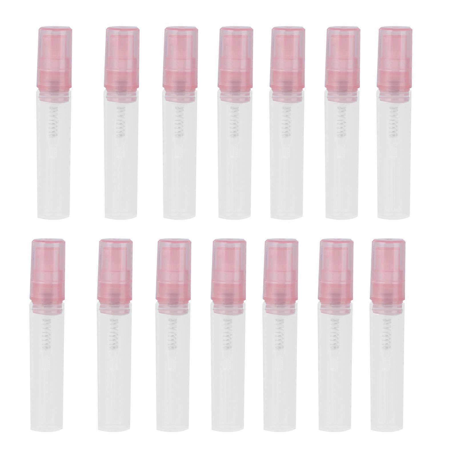Transparent Plastic Perfume Pens for Travel Size Toiletries Sample Containers Easy to Refill 3ml