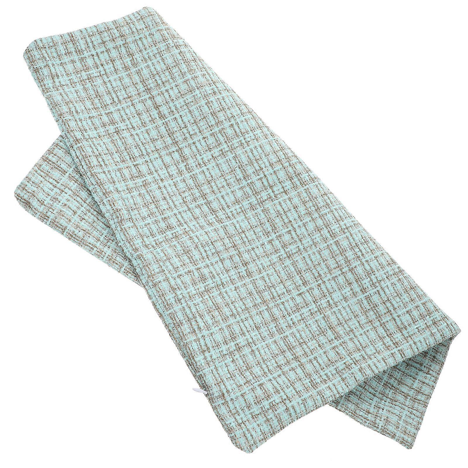 Blue Polyester Pillow Case Cover with Craftsmanship for Daily Use Simple Style Easy to Clean 18x18 inches