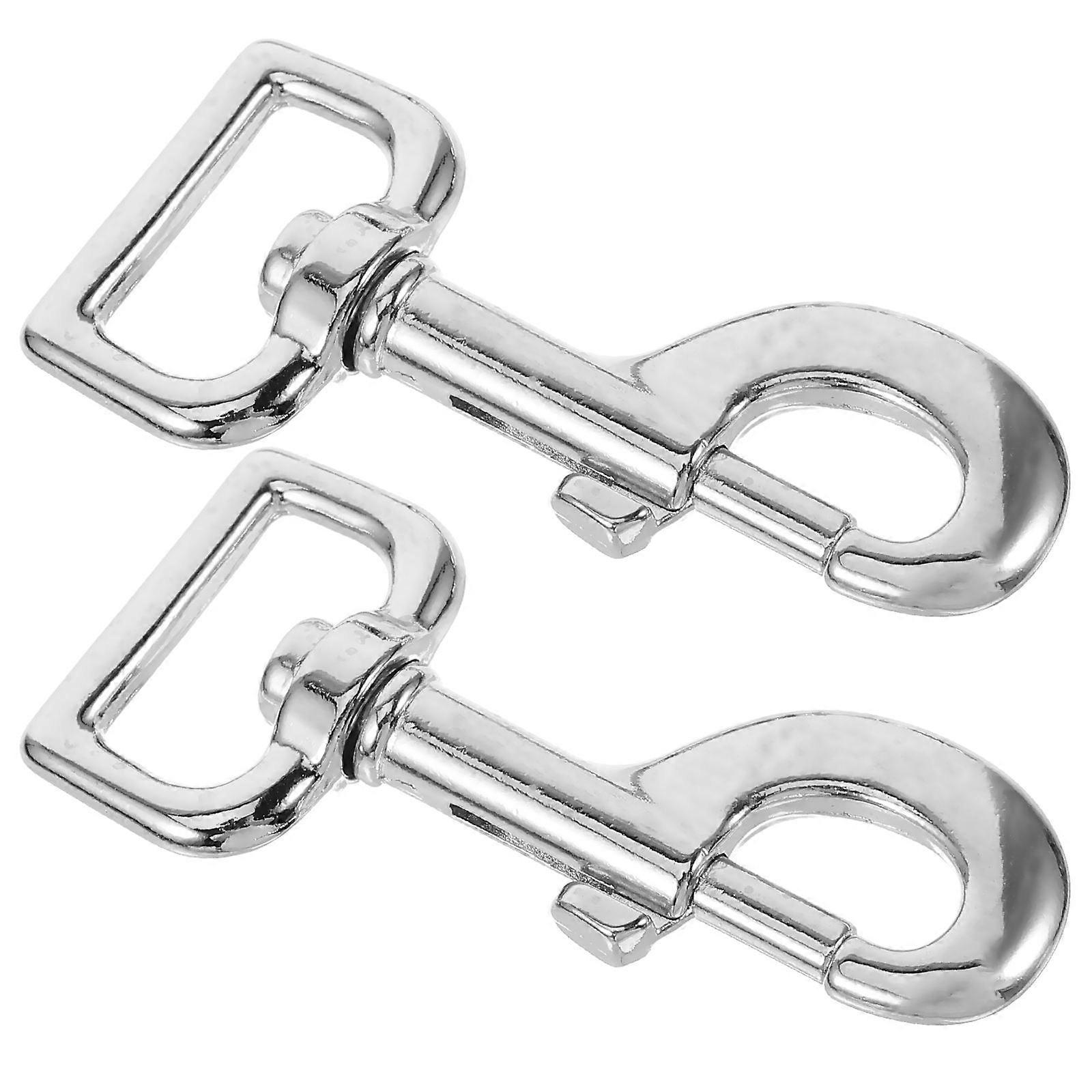 Heavy Duty Zinc Alloy Dog Leash Snap Hooks – Strong Metal Pet Chain Connectors for Secure Attachment & Outdoor Use