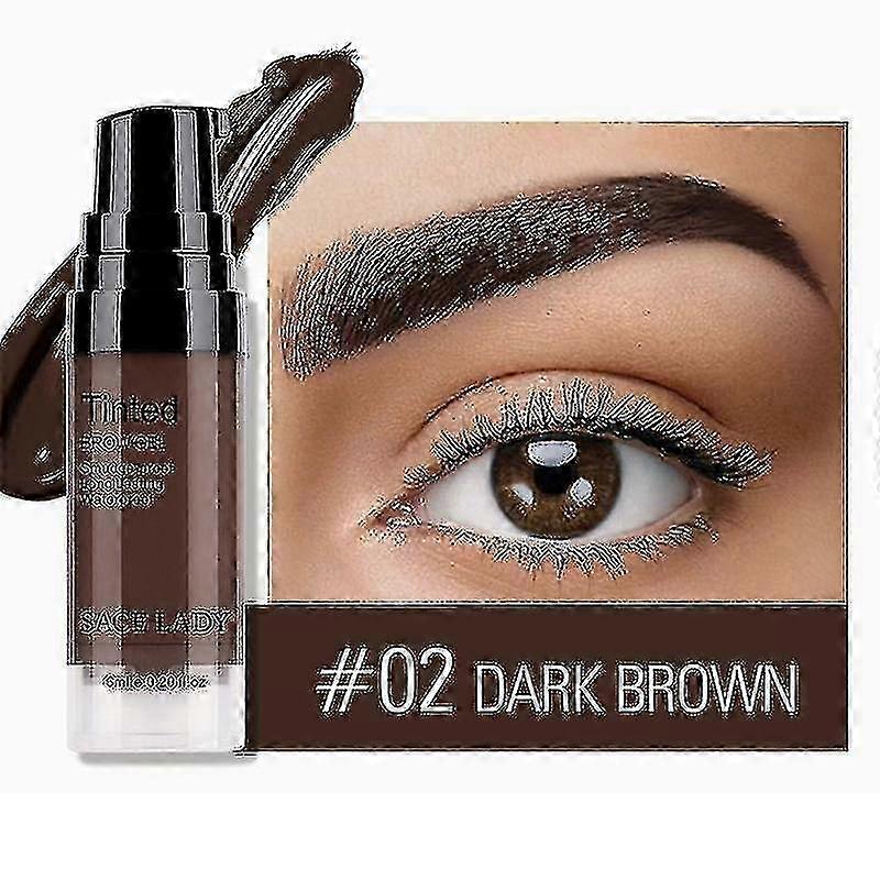 2025 6ml Eyebrow Coloring Cream Professional Eyebrow Cream Waterproof Instant Eyebrow Color