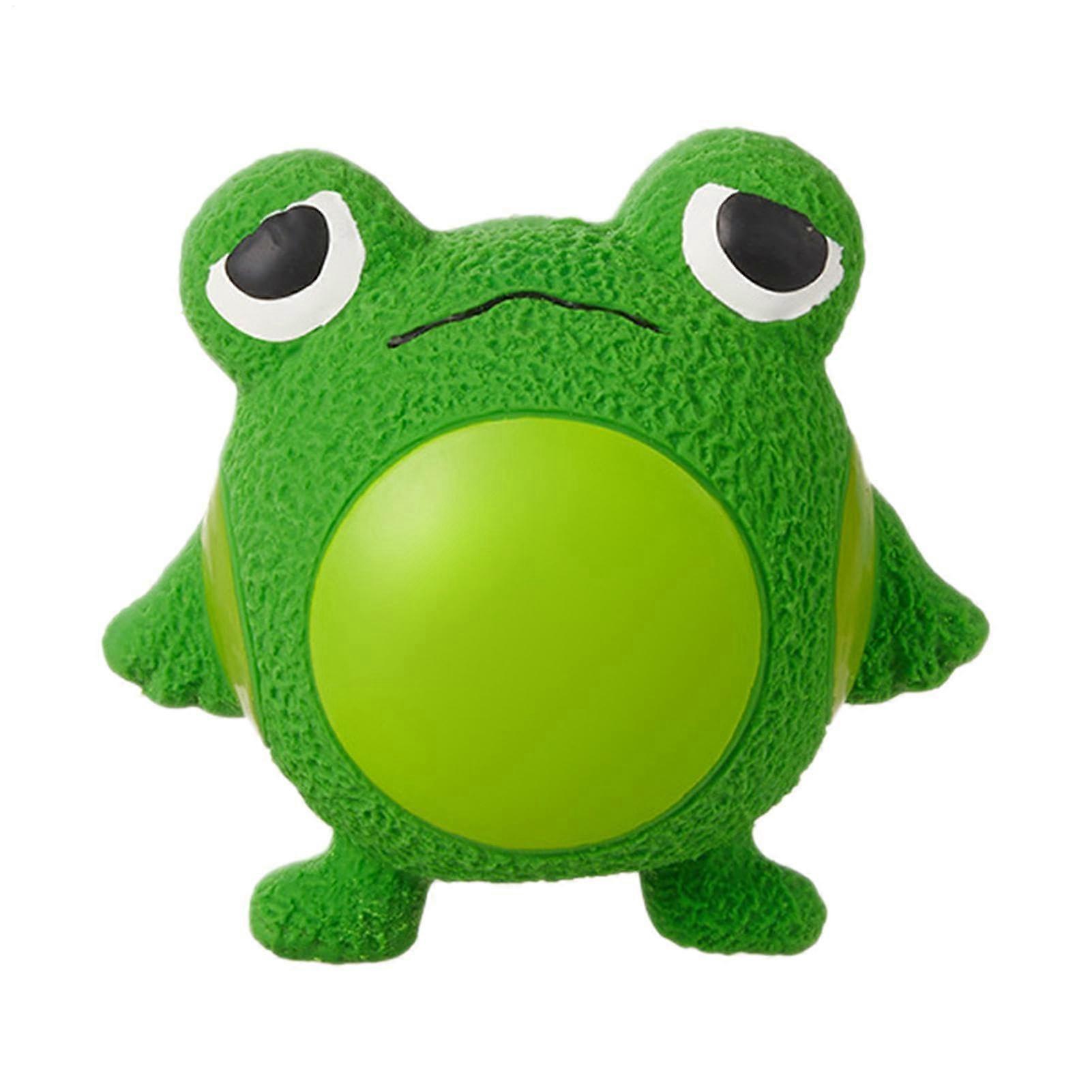 Have fun and have fun playing with your faux furry friend with the dog toy that growls, dog squeak toy, dog chew toy with grunts, tongue toy, fun Frog
