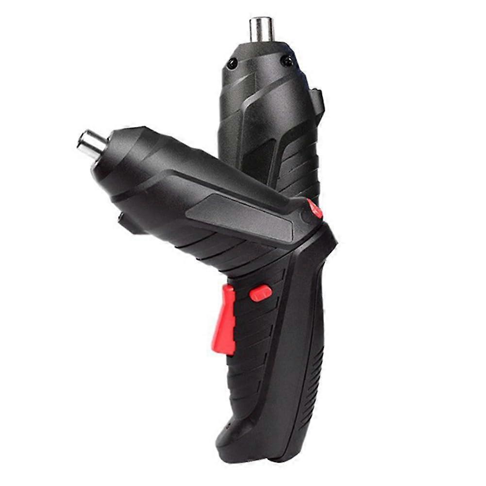 Household Electric Screwdriver Rechargeable Mini Cordless Impact Drill Set with 12V Battery and Multiple Drill Bits