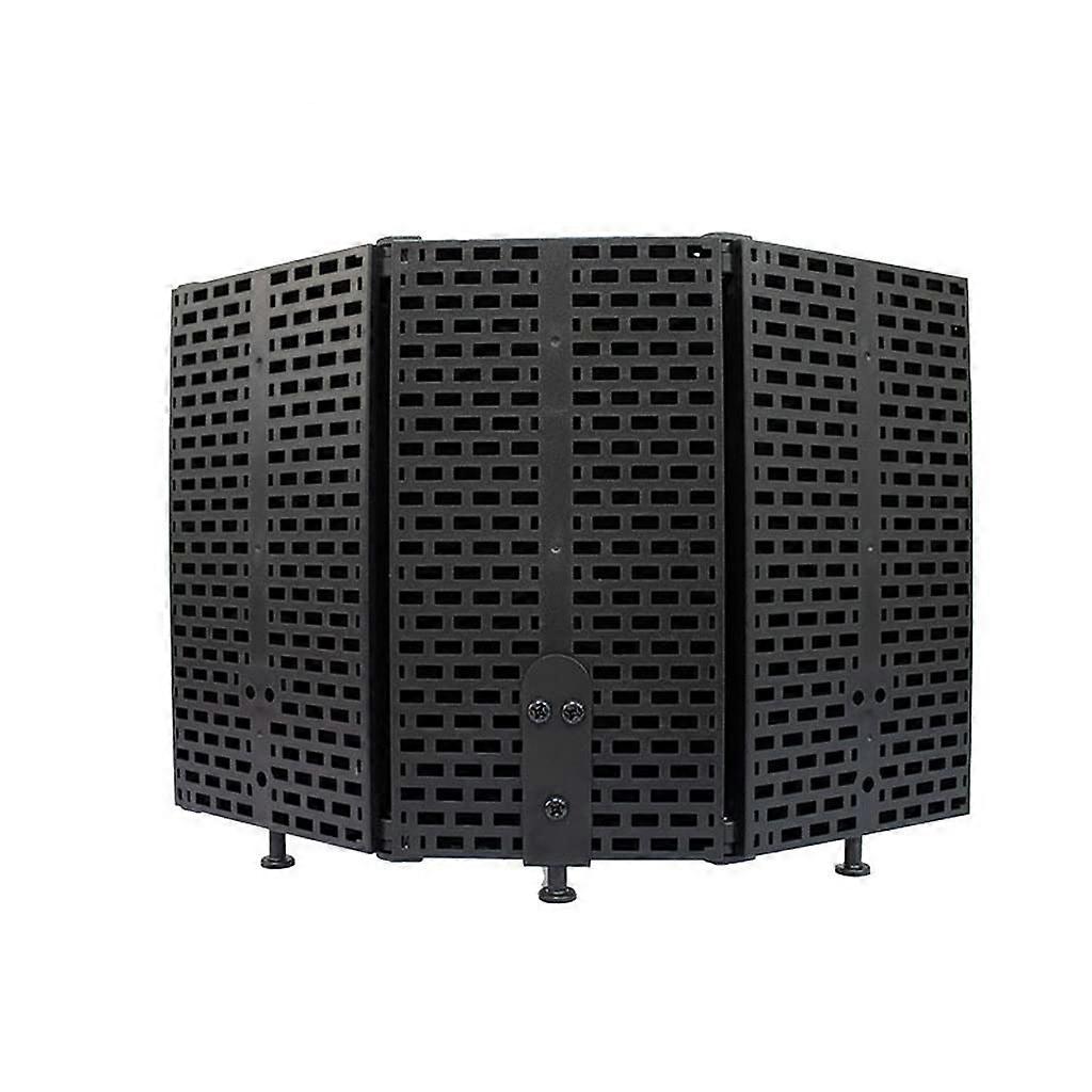Professional Microphone Isolation Shield Absorbing Foam Filter Foldable Recording Microphone Shield