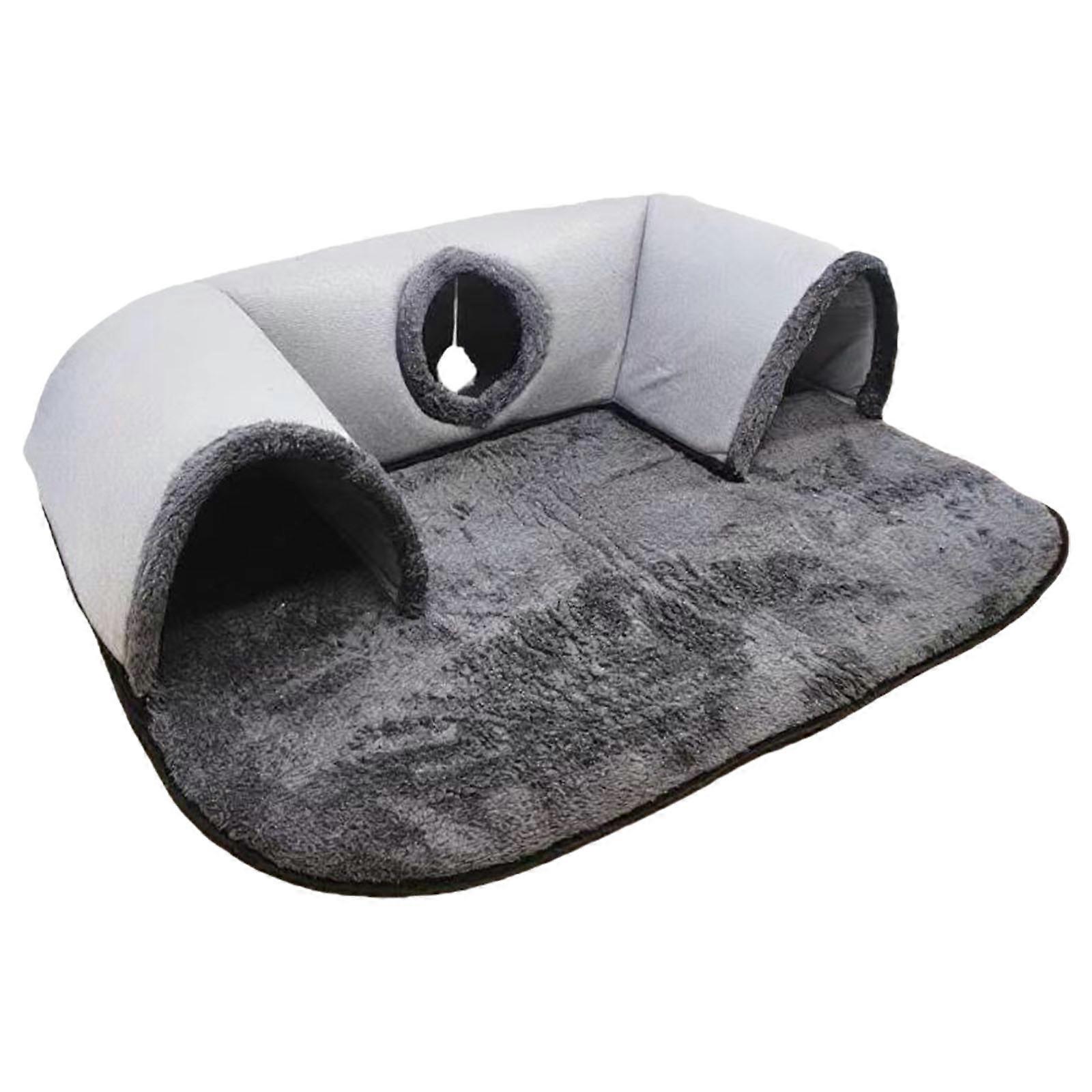 Polyester Cats Adventure Tunnel With Noise Reducing Padding Collapsing Structure Shelter House For Indoor Entertainment  S