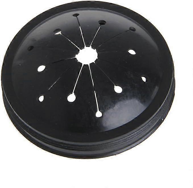 2 Packs of Black Sink Baffle Rubber Garbage Disposal Splash Proof Board Sink
