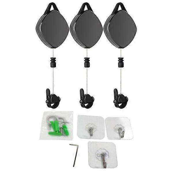 3/6 pcs Silent VR Cable Management Pulley System Compatible with HTC Vive Rift S PS Compatible with Windows VR