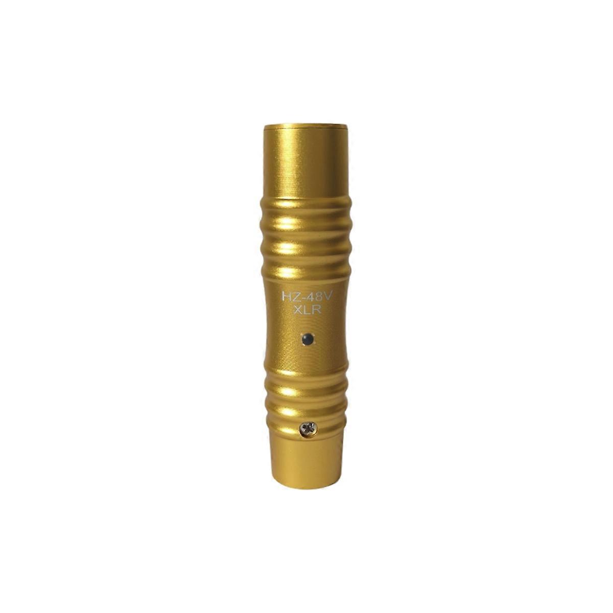48V 3Pin XLR to 3.5mm Mic Adapter