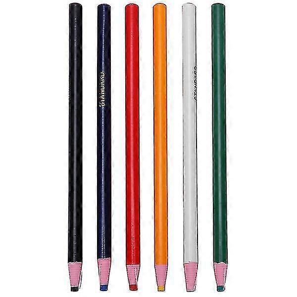 6 Pcs Tailor's Fabric Marker Chalk Free Cutting Tailoring Practical...