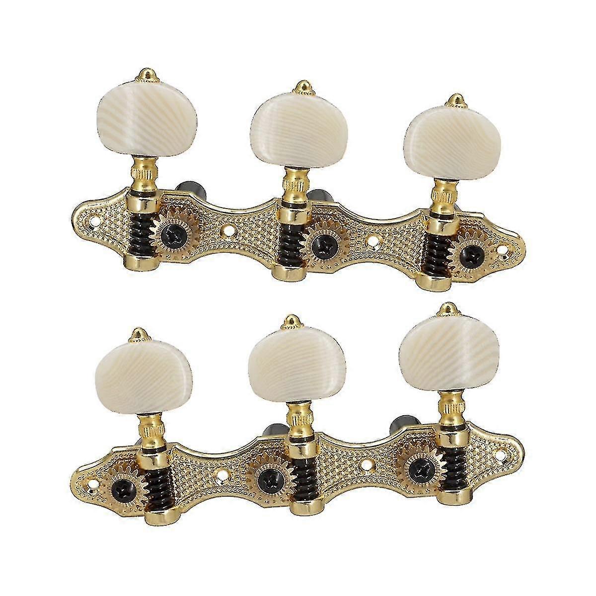 Classical/Acoustic Guitar Tuner, 1:18 Golden Color, Precise and Stable Tuning