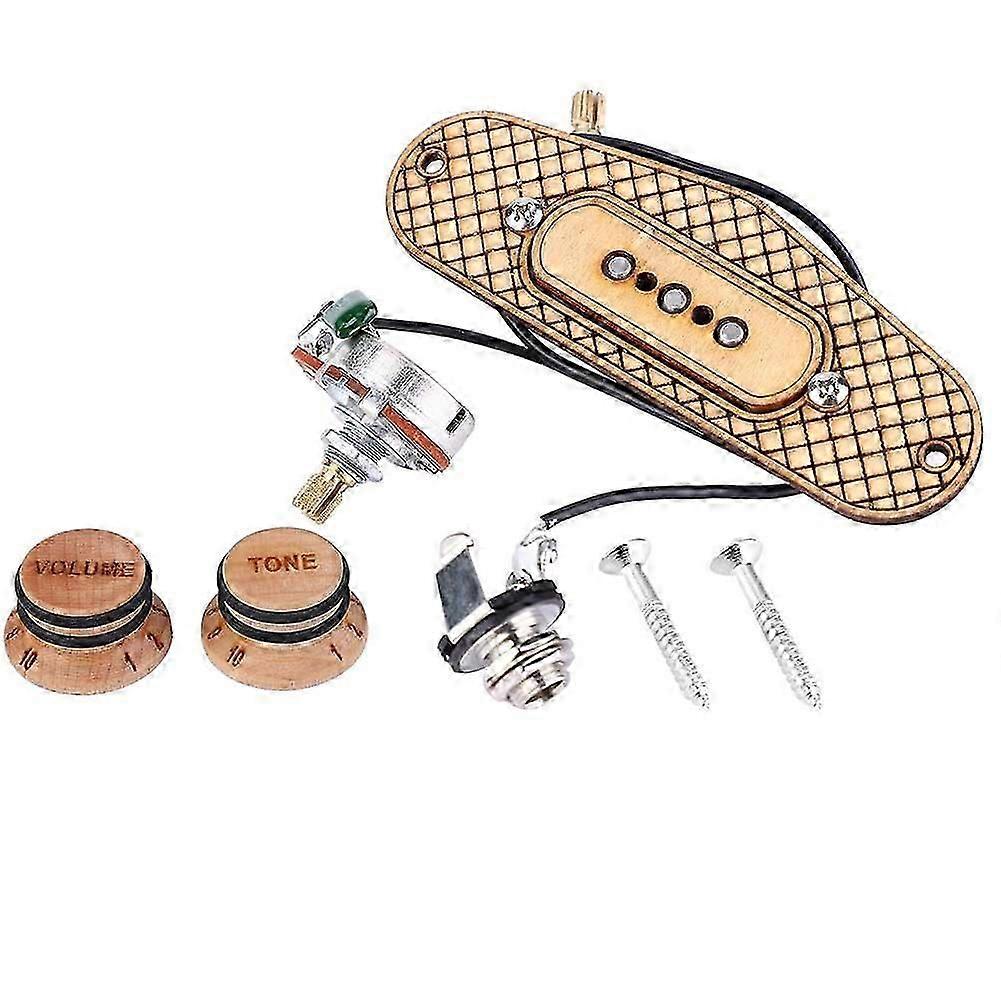 Three String/3 Pole Cigar Box Guitar Pickup for Professionals and Amateurs