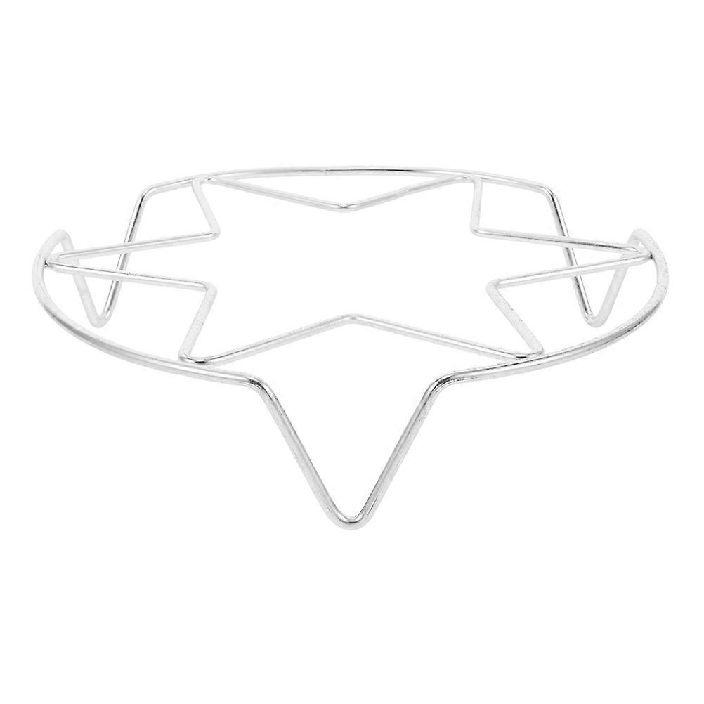 Stackable Steamer Rack for Pots and Pressure Cookers Silver Color 22cm 1Set