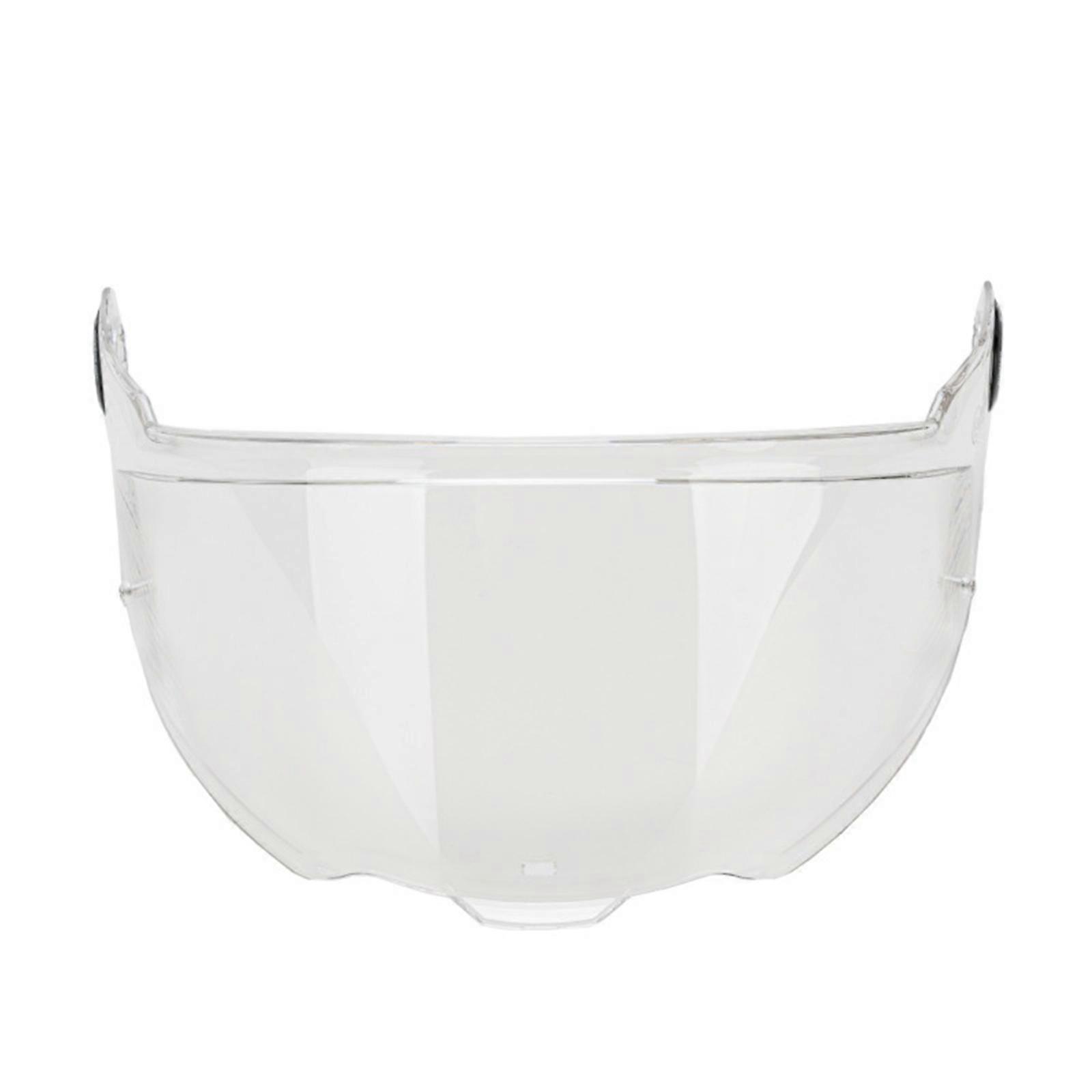 Streamlined Motorbike Helmet Visors Lens Insert Scratch Resistant for Various Helmets Windshield Reduces Wind Resistance  Clear