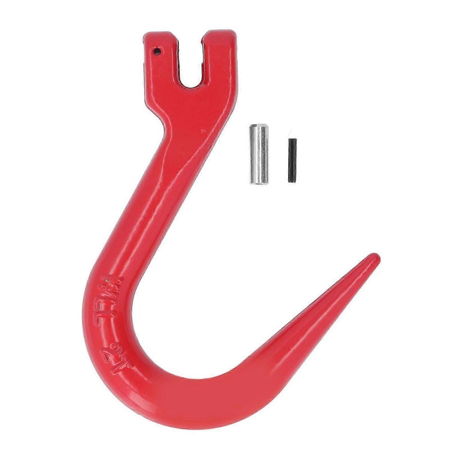 High quality 2T sliding lock lifting hook horn steel pipe hook