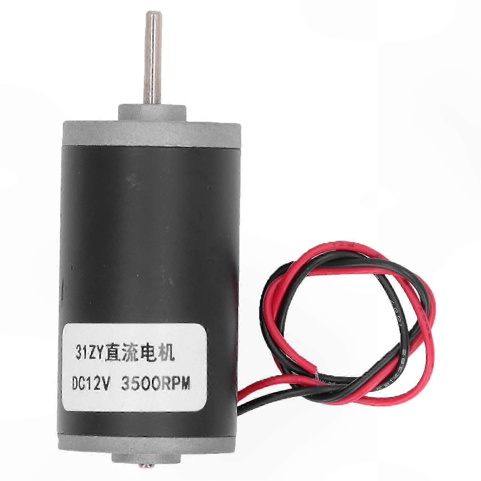12V DC Electric Motor Adjustable Speed 3500RPM CW CCW for Heater Light Applications