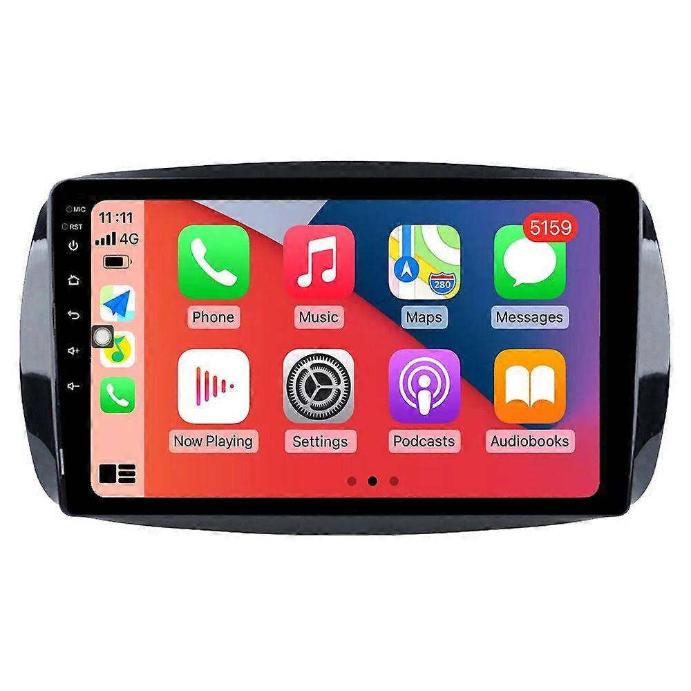 Car Multimedia Player For Mercedes Benz Smart Fortwo 3 C453 A453 W453 2014 - 2020 CarPlay Android Auto Stereo Radio GPS Navigation Autoradio Bluetooth
