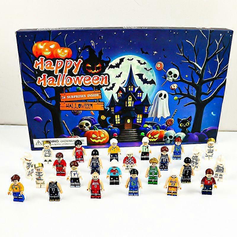 2025 Halloween Blind Box Series Hole-Tearable Box Halloween 24-Day Countdown Calendar