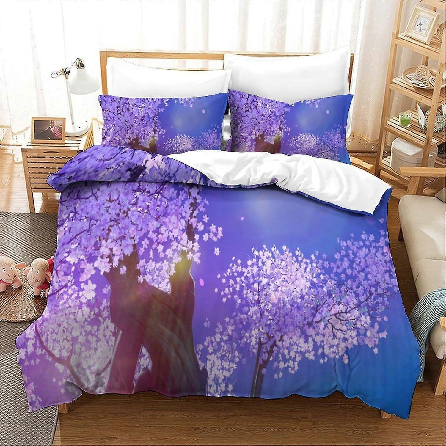 Toy Story Duvet Cover Bedding Set,3D Duvet Cover with Pillowcases, for Soft Microfiber Quilt Cover with Zipper Closure 3 Piece Set 140x200cm
