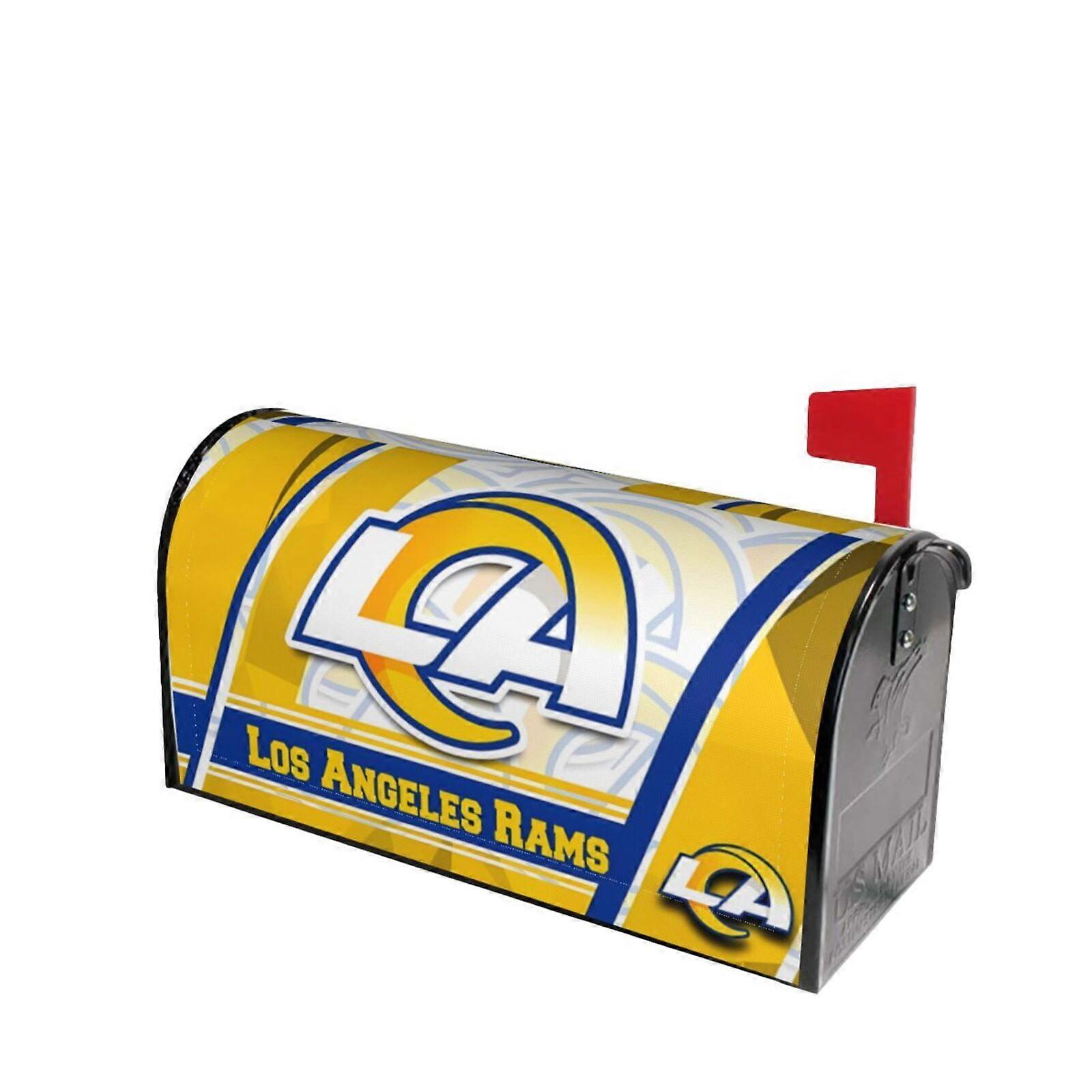 Rams Team Mailbox Cover Equipped with magnetic mailbox protective cover mailbox protective cover
