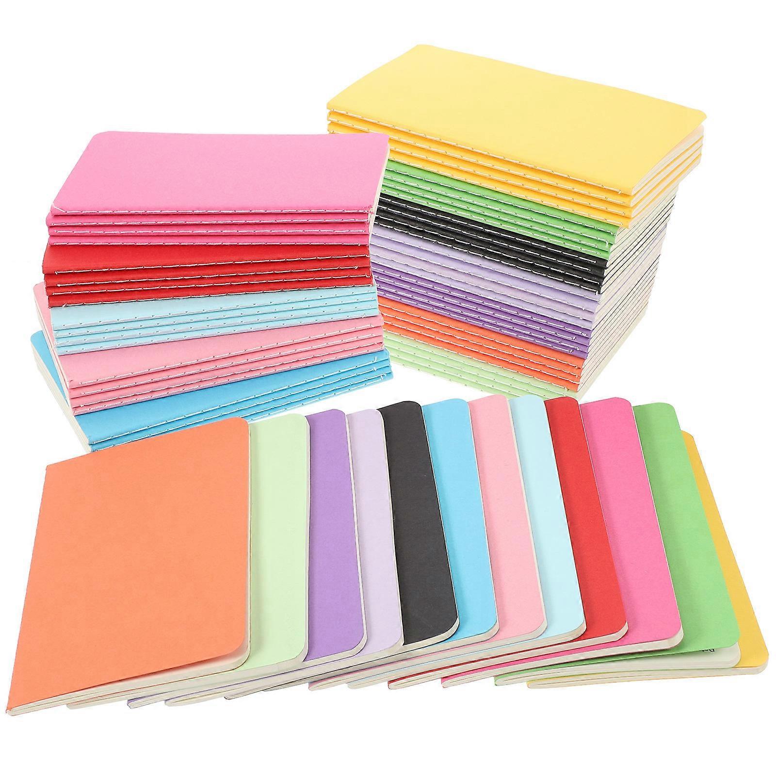 Portable Mini Notepad Memo Pad for Writing Use 120Pcs Assorted Color
