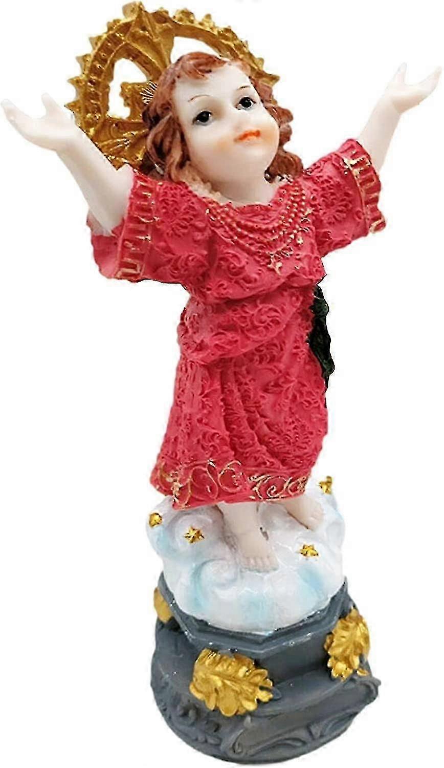 Beibei - Resin Child Jesus Statue, Religious Home Decor Statue, Desktop Bookshelf Ornament, Divine Child Figurine Renaissance Collection Religious Gi