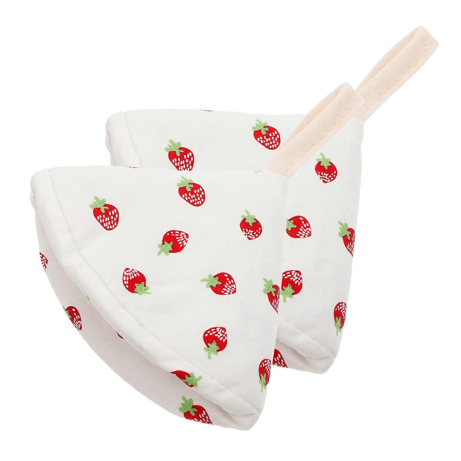 Pot Handle Cover Heat Resistant Triangular Lid Sleeve for 8Pcs