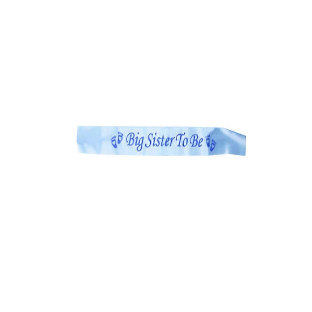 Party Sashes Satin Shoulder Strap for Baby Shower Use Blue