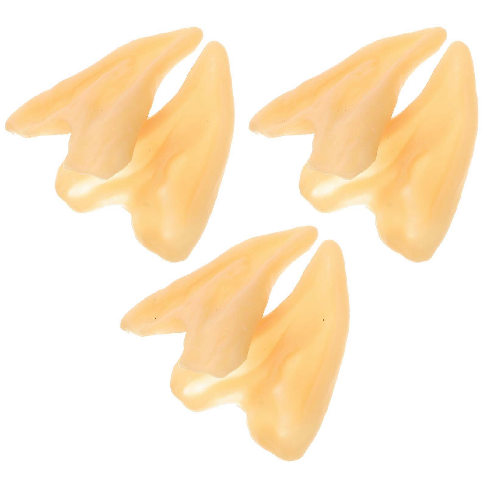 Elf Ear Latex Fake Ears for Halloween Cosplay 12Pairs